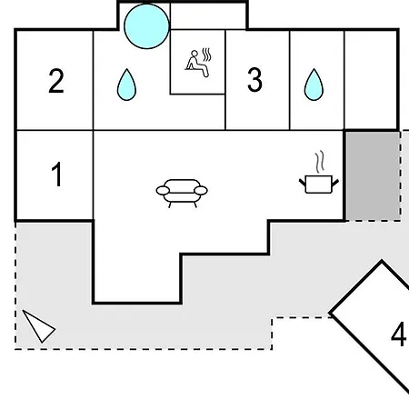 Krogen Oksbol Xi Hébergement de vacances